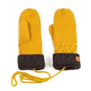 Żółte rękawiczki Tina