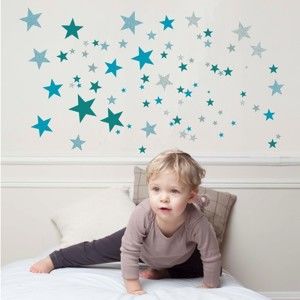 Niebieska naklejka na ścianę Art For Kids Constellation
