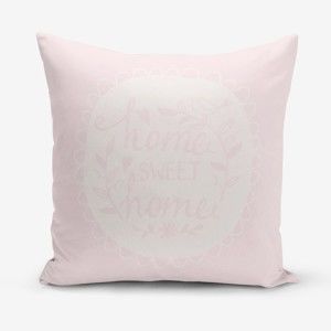 Poszewka na poduszkę z domieszką bawełny Minimalist Cushion Covers Home Sweet Home, 45x45 cm