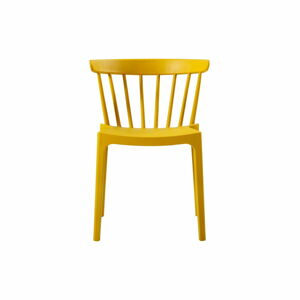 Żółte krzesło odpowiednie na zewnątrz WOOOD Wings
