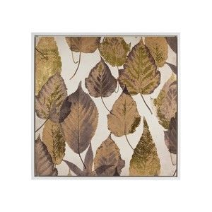 Obraz SantiagoPons Brown Leaves, 104x104 cm