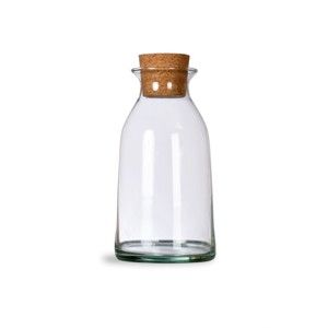 Butelka z ręcznie dmuchanego szkła z recyklingu Garden Trading Broadwell, 880 ml