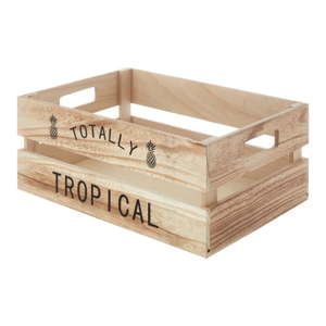 Skrzynka drewniana Premier Housewares Tropical, 25x35 cm