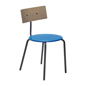 Niebieskie/naturalne krzesła zestaw 4 szt. Koi – Hübsch