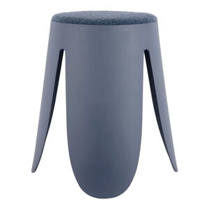 Ciemnoniebieski plastikowy stołek Savor  – Leitmotiv
