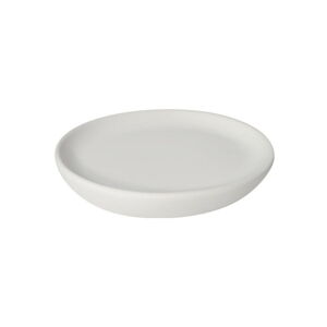 Biała ceramiczna mydelniczka Sapho Chloé