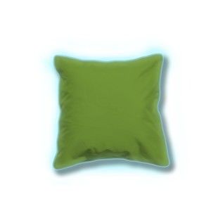 Zestaw 2 zielonych świecących poduszek odpowiednich na zewnątrz Sunvibes, 65x65 cm