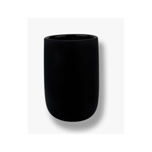 Czarna szczotka do WC ceramiczna Lotus – Mette Ditmer Denmark