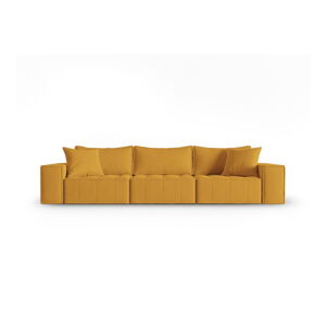 Żółta sofa 292 cm Mike – Micadoni Home