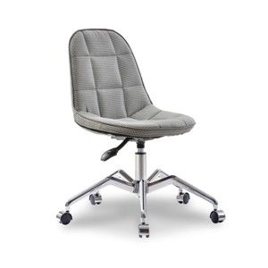 Szare krzesło na kółkach Modern Chair Grey