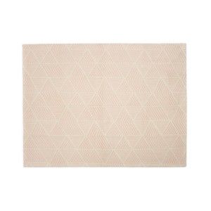 Różowy ręcznie tkany dywan dziecięcy Naf Naf Geometric, 120x160 cm
