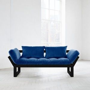 Wielofunkcyjna sofa Karup Edge Black/Velvet Navy