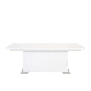 Biały stół rozkładany Actona Brick, dł. 180-230 cm