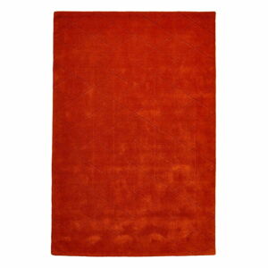Czerwony wełniany dywan Think Rugs Kasbah, 150x230 cm