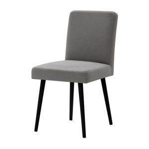 Szarobrązowe krzesło z czarnymi nogami Ted Lapidus Maison Fragrance