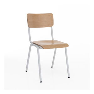 Krzesła z drewna dębowego zestaw 2 szt. Old School – Tomasucci