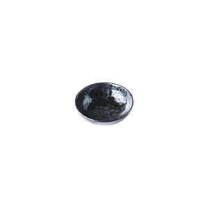 Czarno-szara płytka miska ceramiczna MIJ Pearl, ø 13 cm