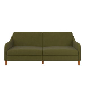 Zielona sofa rozkładana 196 cm Jasper – Støraa