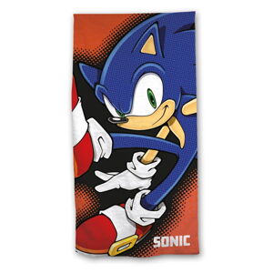 Bawełniany ręcznik dziecięcy 70x140 cm Sonic – Jerry Fabrics