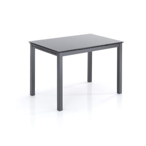 Rozkładany stół ze szklanym blatem 70x110 cm Fast – Tomasucci