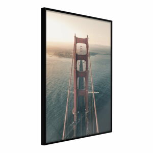 Plakat w ramie Artgeist Bridge in San Francisco I, 40x60 cm