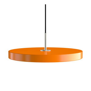 Pomarańczowa lampa wisząca LED z metalowym kloszem ø 43 cm Asteria Medium – UMAGE