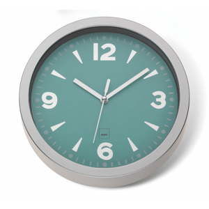Miętowy zegar ścienny Kela Turin, ø 20 cm