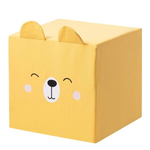 Żółty puf dla dzieci Rainbow Bear – Yellow Tipi