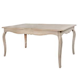 Beżowy stół z drewna brzozowego Livin Hill Venezia