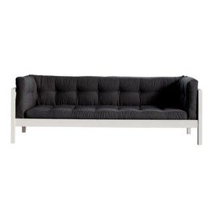 Sofa 3-osobowa Karup Fusion White/Linoso Dark Gray