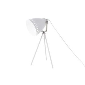 Biała lampa stołowa Leitmotiv Tristar
