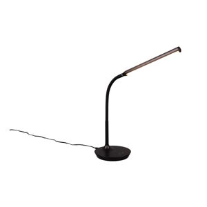 Czarna lampa stołowa LED (wysokość 38 cm) Toro – Trio