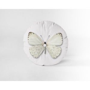 Aksamitna poduszka Really Nice Things Butterfly, ⌀ 45 cm