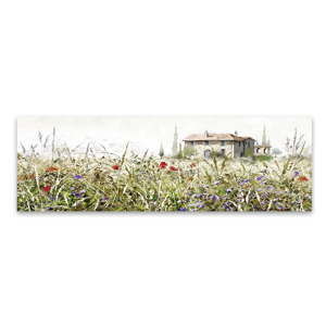 Obraz na płótnie Styler Grasses, 140x45 cm