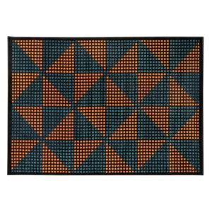 Pomarańczowo-czarny dywan Cosmopolitan design Benelux, 120x170 cm