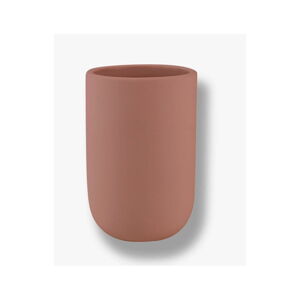 Różowa szczotka do WC ceramiczna Lotus – Mette Ditmer Denmark