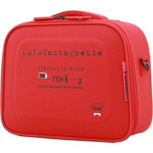 Czerwony kuferek podróżny LULU CASTAGNETTE Greg, 11 l