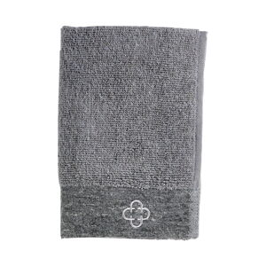 Szary ręcznik z domieszką lnu 60x40 cm Inu − Zone