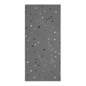 Ciemnoszary ręcznik kąpielowy 70x150 cm Constellation – Blanc
