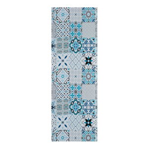 Niebieski dywan chodnikowy 48x100 cm Sally Maiori – Universal