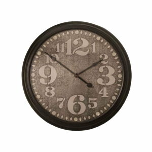 Zegar ścienny z ocynkowaną powierzchnią Antic Line , ø 93 cm