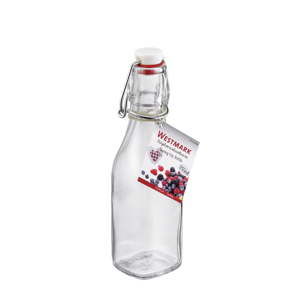 Szklana butelka z klamrą Westmark, 250 ml
