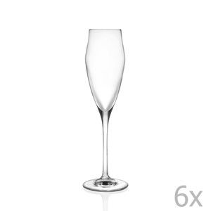 Zestaw 6 kieliszków do szampana RCR Cristalleria Italiana Lalia, 182 ml