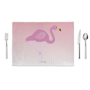 Mata kuchenna Home de Bleu Pink Flamingo, 35x49 cm