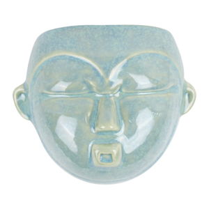 Zielona doniczka ścienna PT LIVING Mask, 18,1x14,5 cm