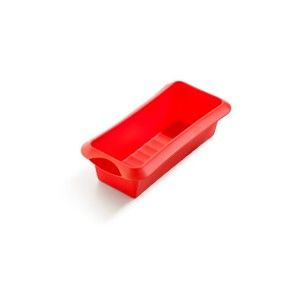 Czerwona silikonowa forma do pieczenia Lékué, dł. 24 cm