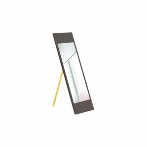 Lustro stojące w brązowej ramie Oyo Concept, 35x140 cm