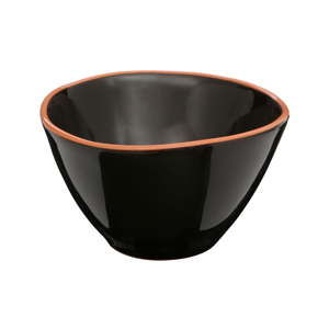 Czarna miska z terakoty Premier Housewares Calisto, ⌀ 16 cm