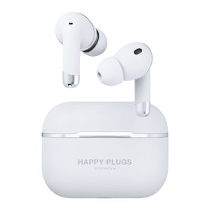 Bezprzewodowe białe słuchawki Happy Plugs Air 1 ANC