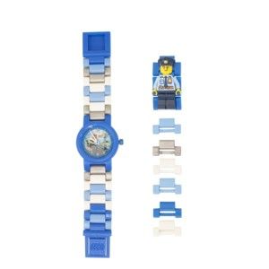 Zegar dziecięcy z figurką LEGO® City Police Officer